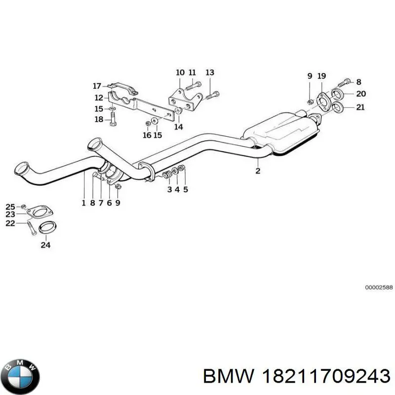 18211709243 BMW 
