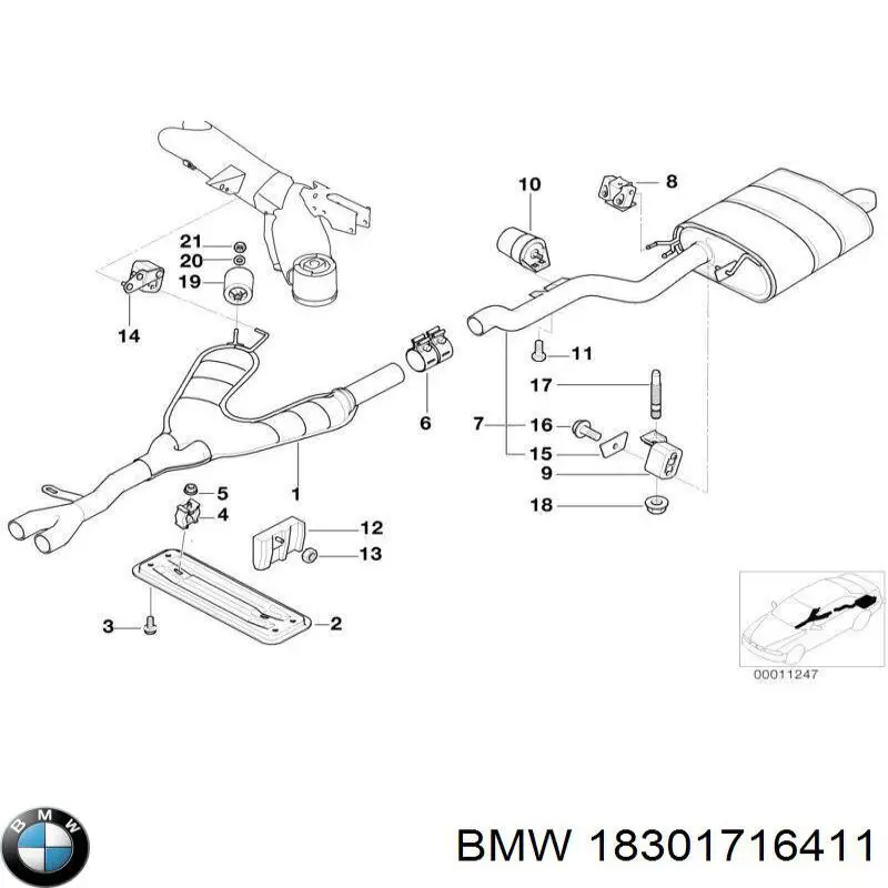 18301716411 BMW 