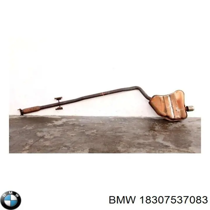 Compre 18307537083 BMW Silenciador, parte traseira
