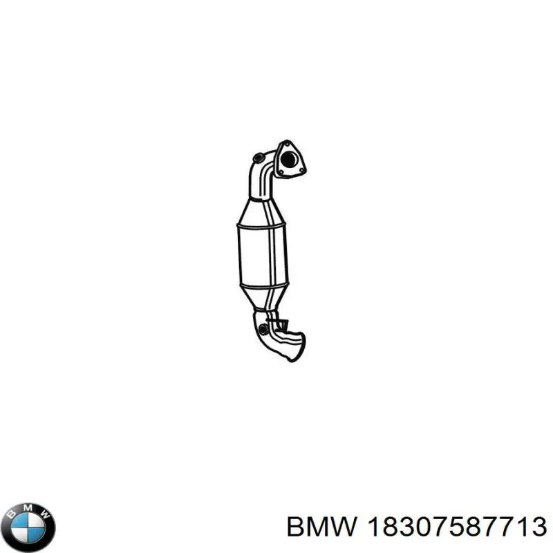 Compre 18307587713 BMW Convertidor - catalisador