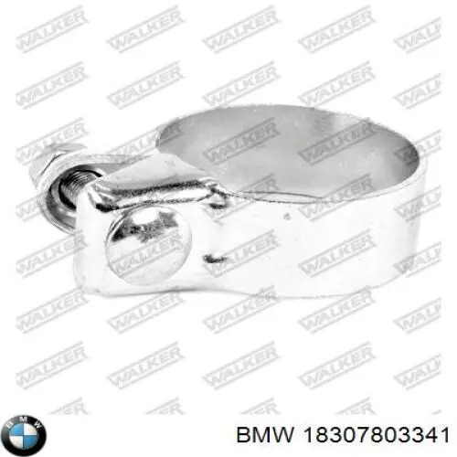 Compre 18307803341 BMW Braçadeira de silenciador dianteira