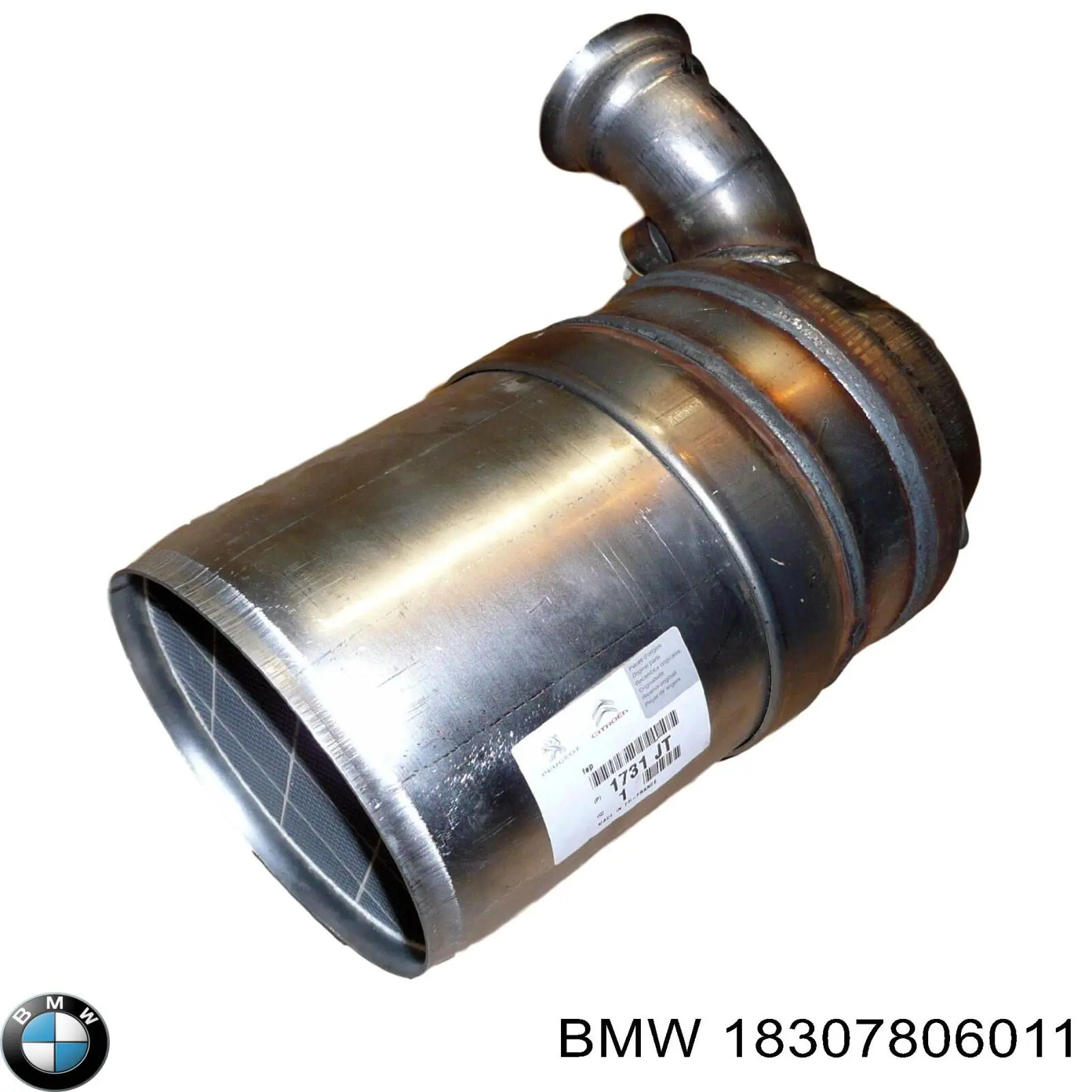 Compre 18307806011 BMW Filtro de partículas do sistema dos gases de escape