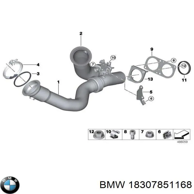 18307851168 BMW Vedante de adaptador do filtro de óleo