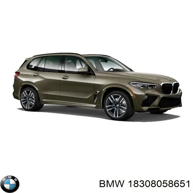 18308058651 BMW Bocal para o silenciador