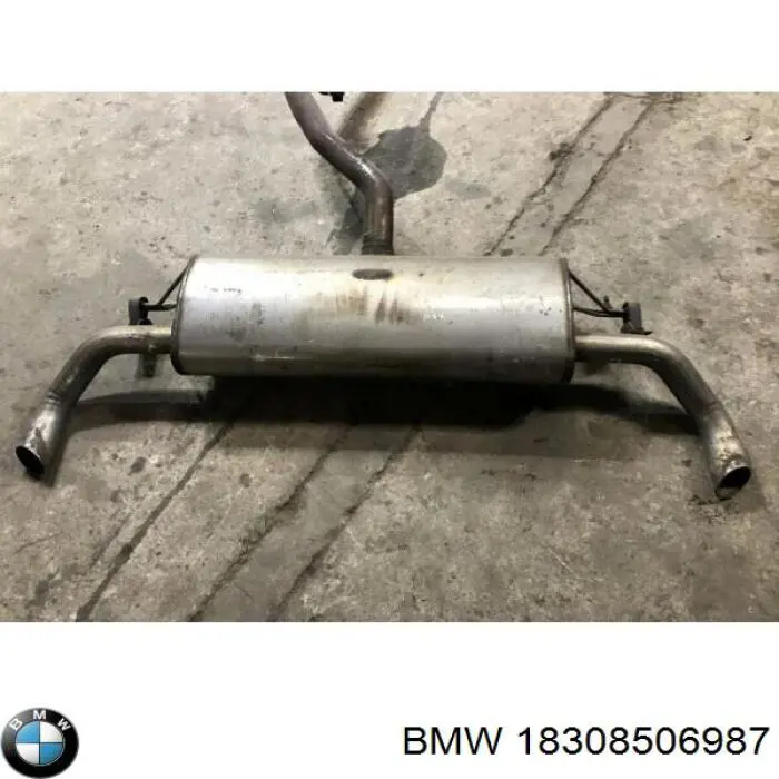 Silenciador, parte traseira BMW X5  E70