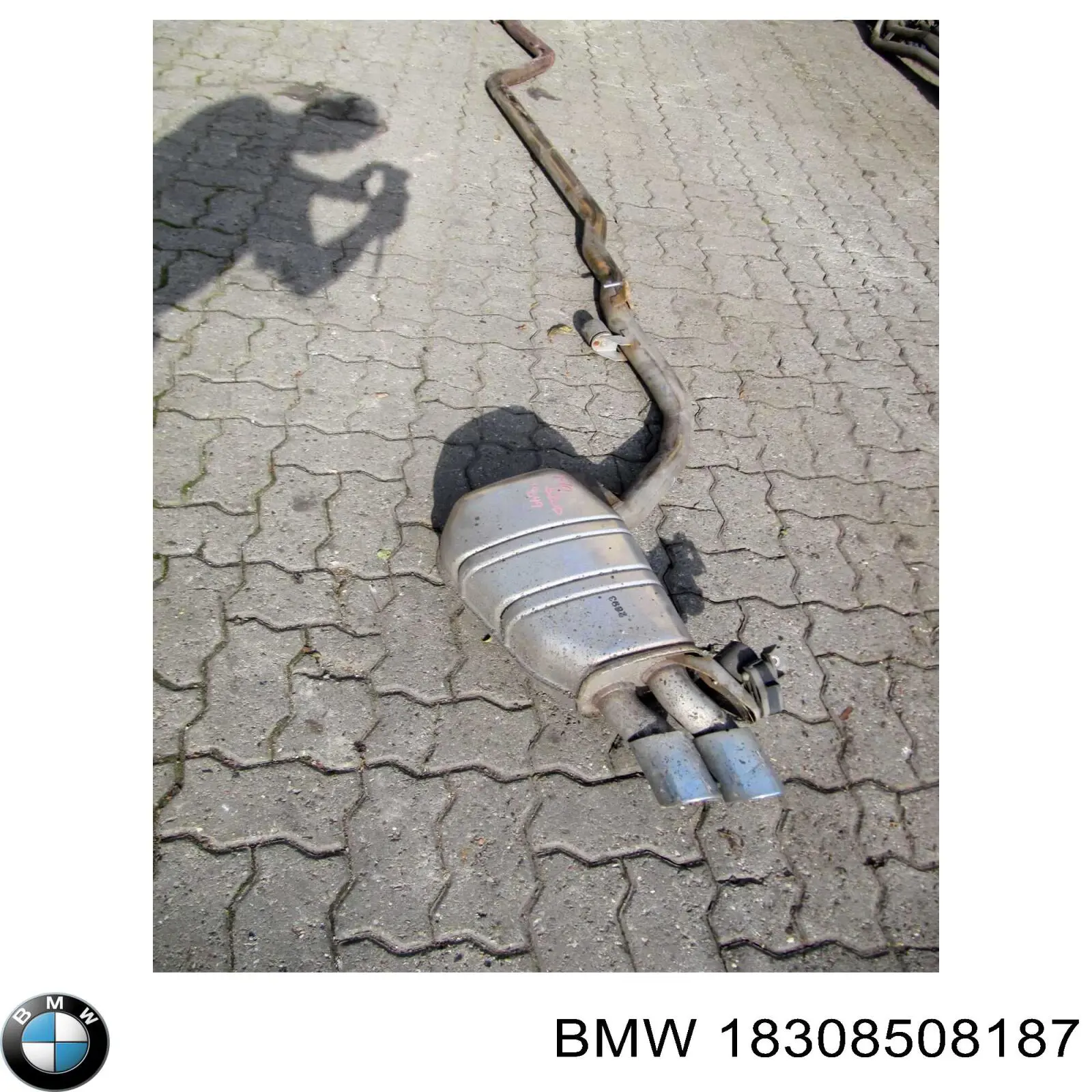 Silenciador, parte traseira BMW 18308508187 preço, a partir de 517,80 USD