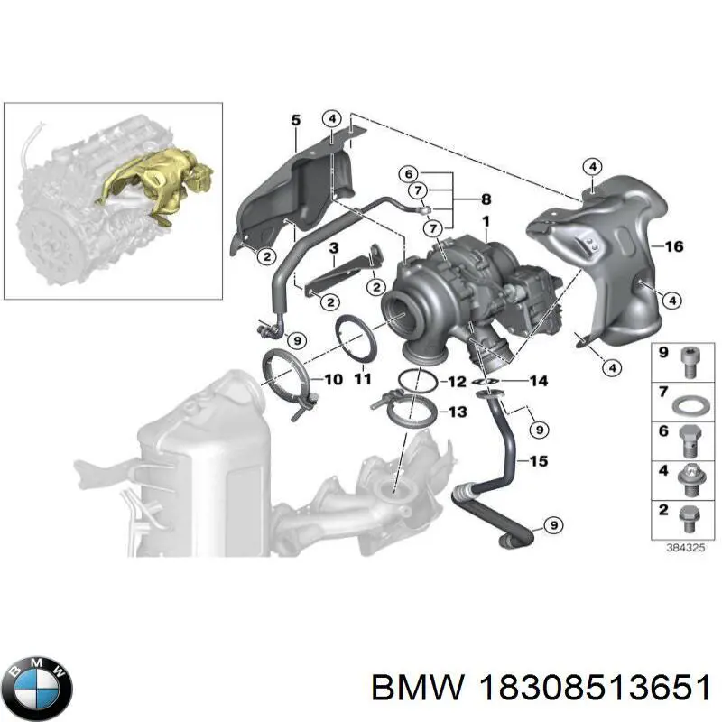 Vedante dianteiro de filtro de partículas diesel BMW 18308513651 preço, a partir de 4,71 USD