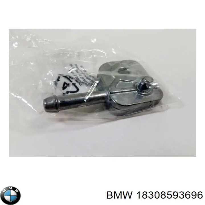 18308593696 BMW Consola de coxim traseiro do silenciador