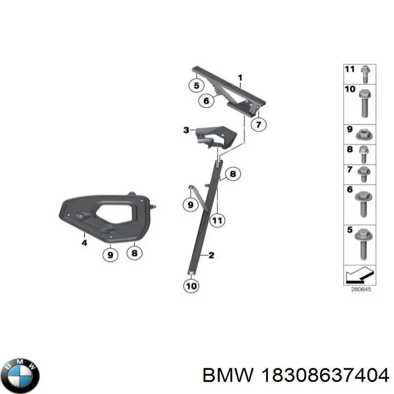Braçadeira do silenciador traseira BMW 18308637404 preço, a partir de 44,01 USD