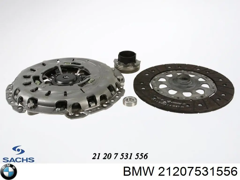 Kit de embraiagem (3 peças) BMW 21207531556 preço, a partir de 319,91 USD