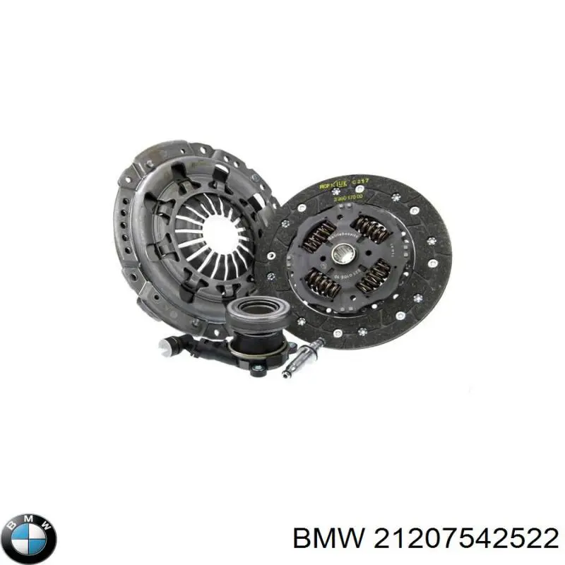 Compre 21207542522 BMW Kit de embraiagem (3 peças)