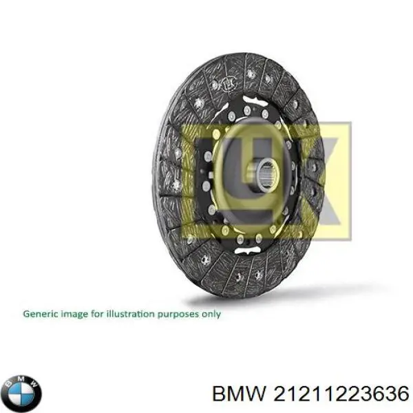 Compre 21211223636 BMW Disco de embraiagem