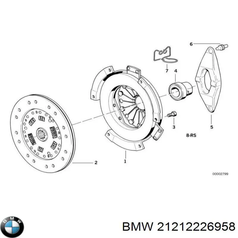 Compre 21212226958 BMW Disco de embraiagem