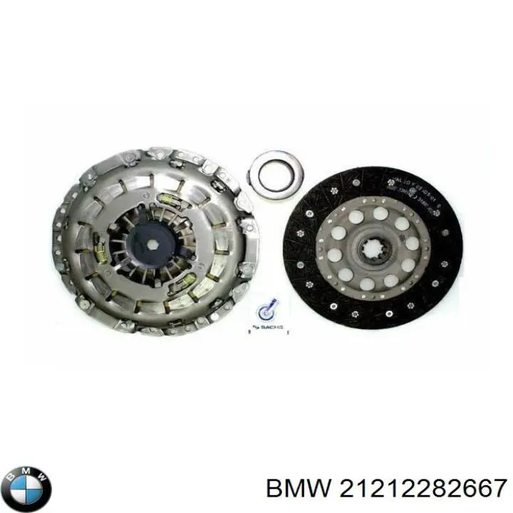 Kit de embraiagem (3 peças) BMW 21212282667 preço, a partir de 416,37 USD