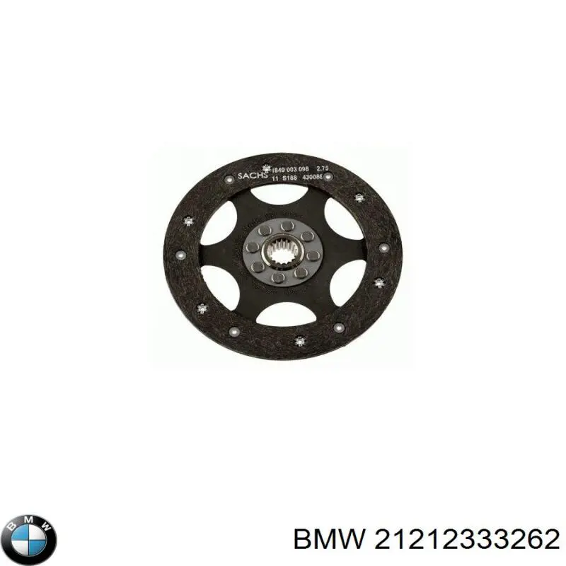 Compre 21217670454 BMW Disco de embraiagem