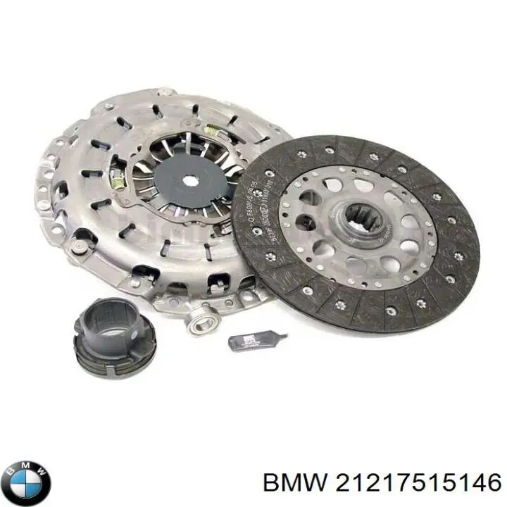 Kit de embraiagem (3 peças) 21217515146 BMW
