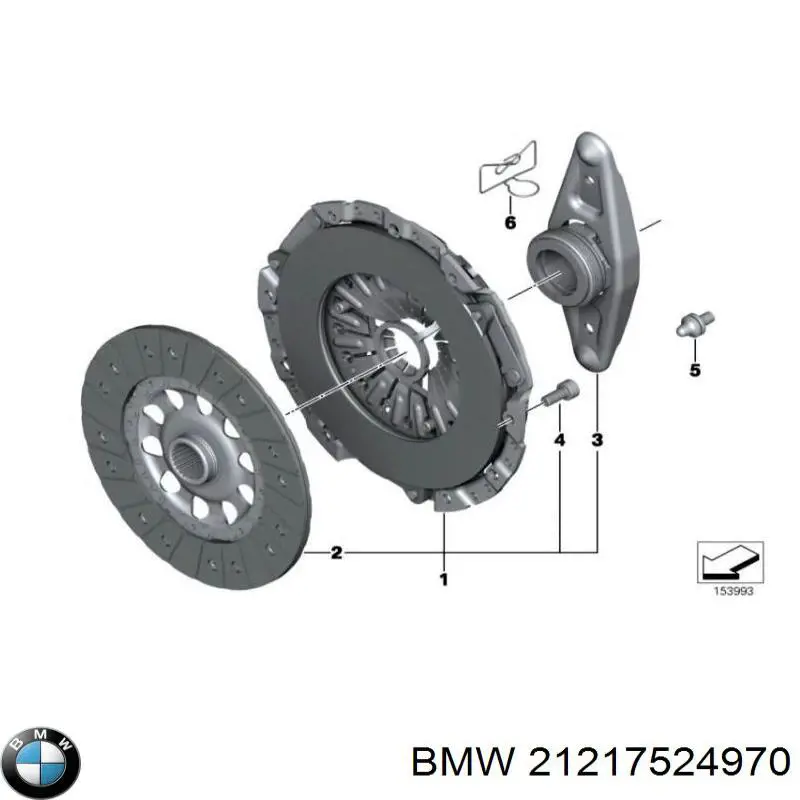 Compre 21217524970 BMW Disco de embraiagem