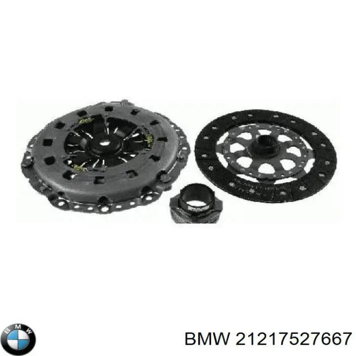 Kit de embraiagem (3 peças) BMW 21217527667 preço, a partir de 230,08 USD
