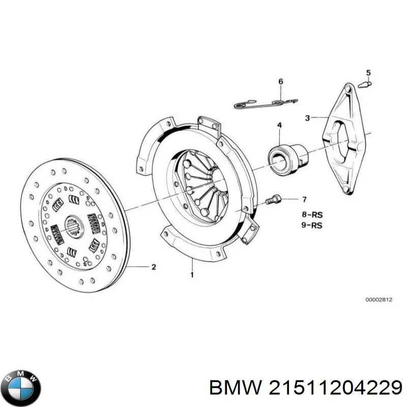 Compre 21511204229 BMW Forquilha de embraiagem