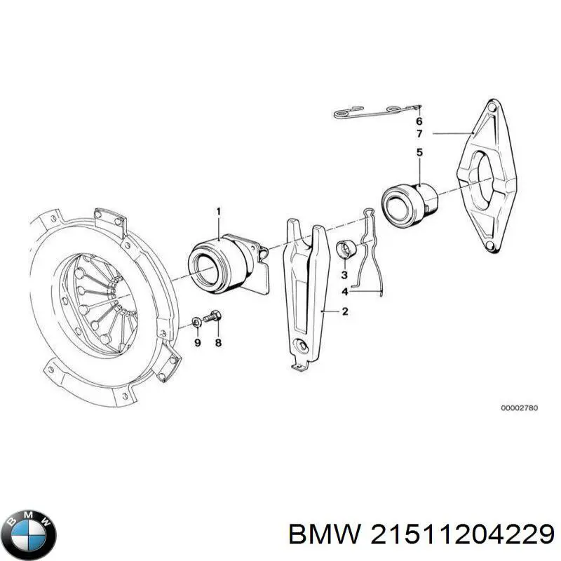 Forquilha de embraiagem BMW 21511204229 preço, a partir de 44,52 USD