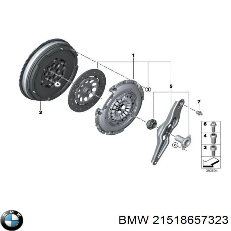 21518657323 BMW 