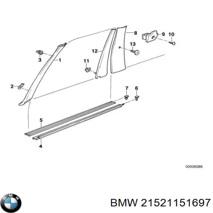 Compre 21521151697 BMW 