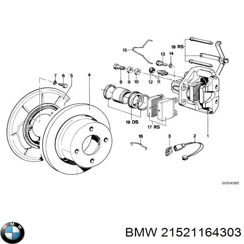 21521164303 BMW 