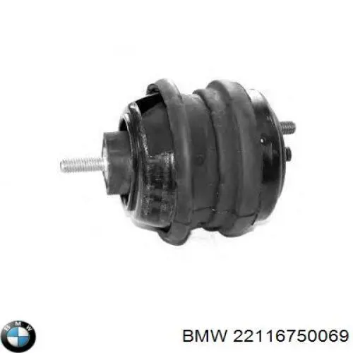 22116750069 BMW Coxim (suporte) esquerdo de motor