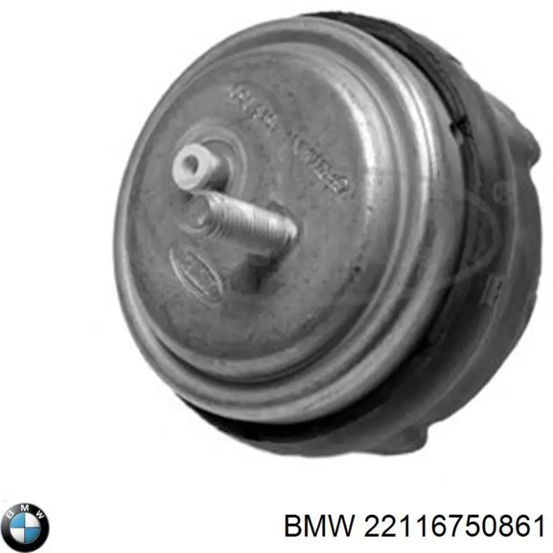 Coxim (suporte) esquerdo de motor BMW 22116750861 preço, a partir de 120,47 USD