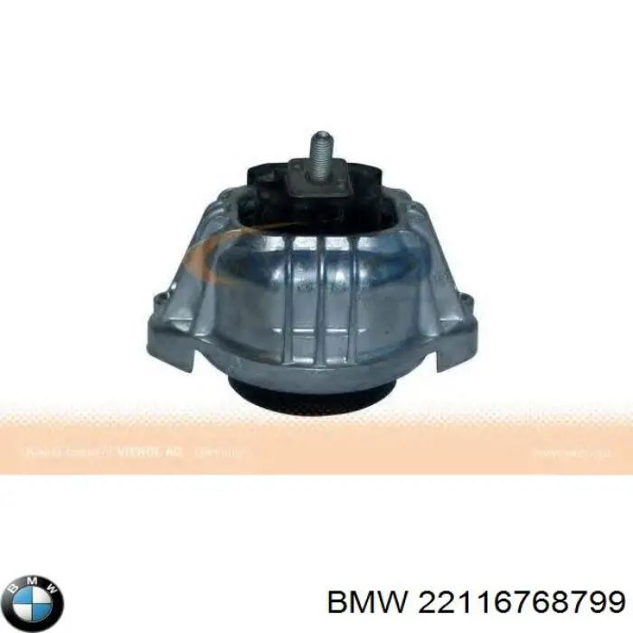 22116768799 BMW Coxim (suporte) esquerdo de motor