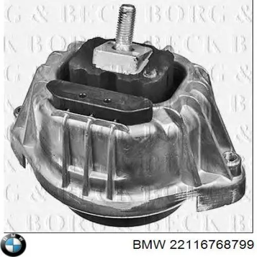 Compre 22116768799 BMW Coxim (suporte) esquerdo de motor