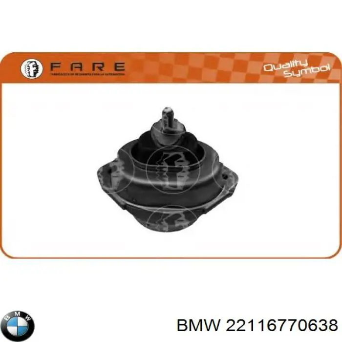 Compre 22116770638 BMW Coxim (suporte) esquerdo/direito de motor