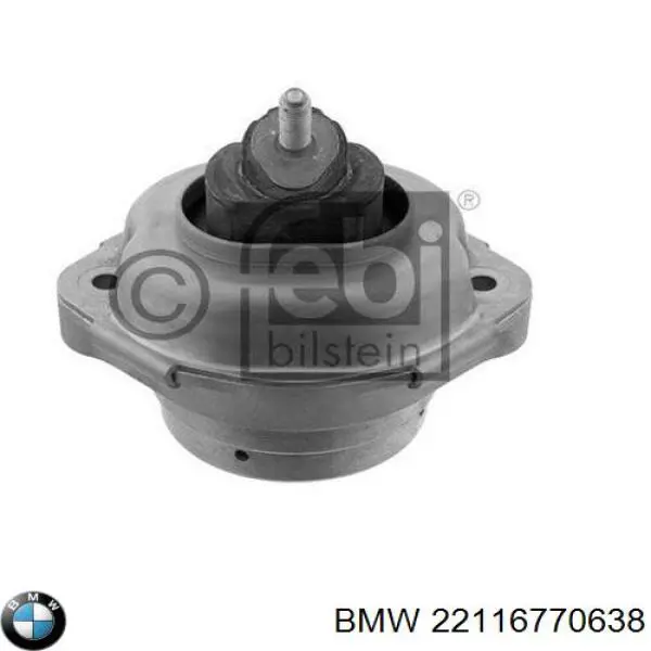 22116770638 BMW Coxim (suporte) esquerdo/direito de motor