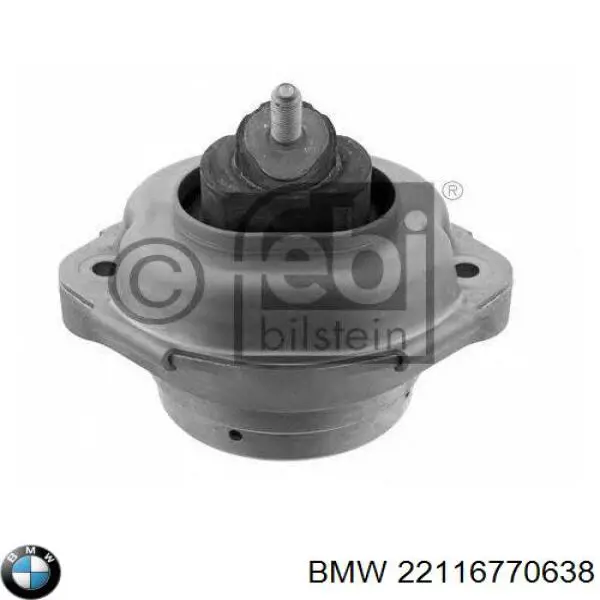 Coxim (suporte) esquerdo/direito de motor BMW 22116770638 preço, a partir de 98,18 USD