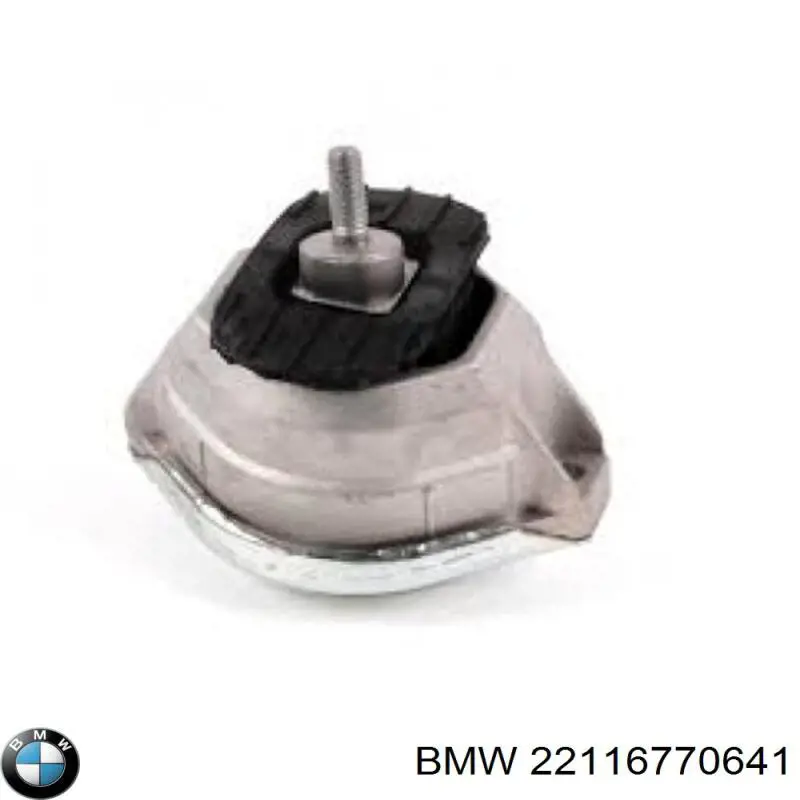 22116770641 BMW Coxim (suporte) esquerdo de motor
