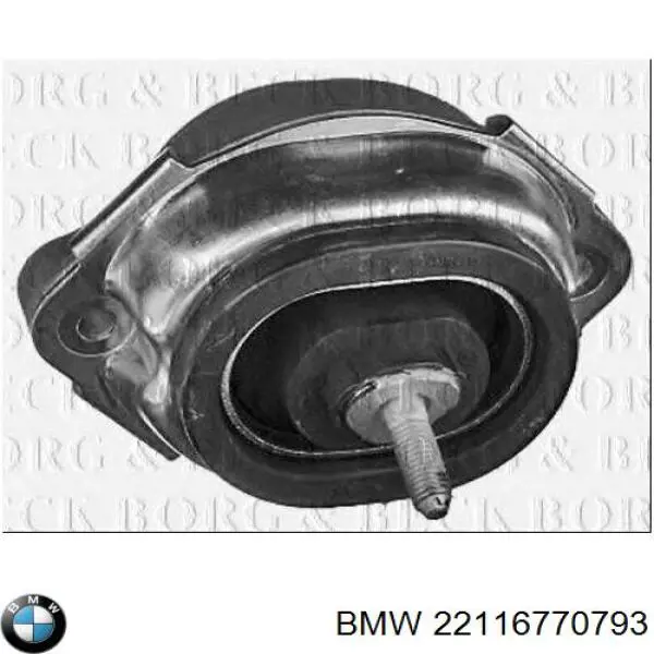 Compre 22116770793 BMW Coxim (suporte) esquerdo/direito de motor