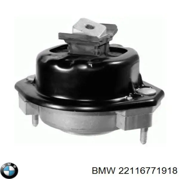 22116771918 BMW Coxim (suporte) direito de motor