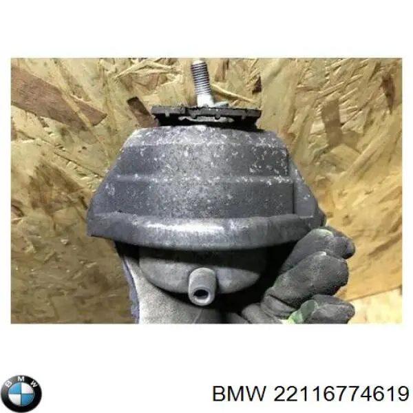 22116774619 BMW Coxim (suporte) esquerdo de motor