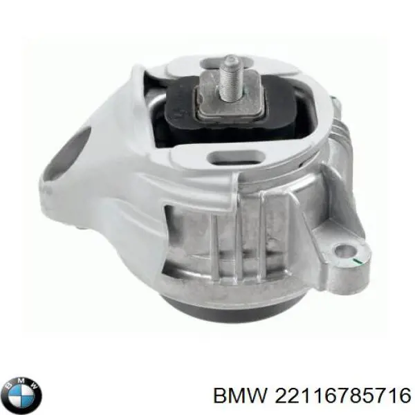22116785716 BMW Coxim (suporte) direito de motor