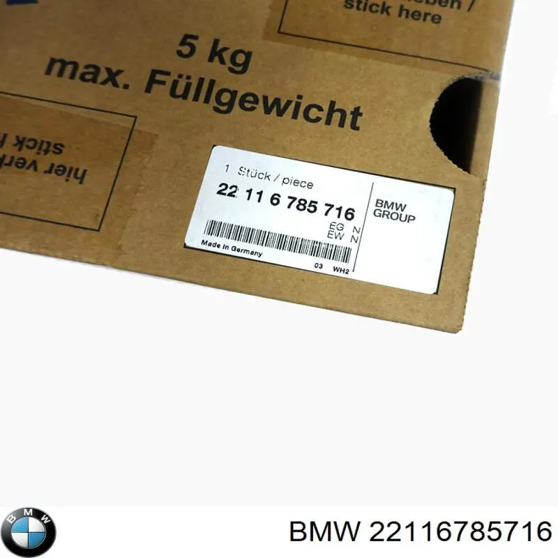 Coxim (suporte) direito de motor BMW 22116785716 preço, a partir de 115,20 USD
