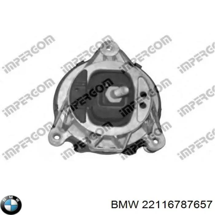 Coxim (suporte) esquerdo de motor BMW 22116787657 preço, a partir de 68,10 USD