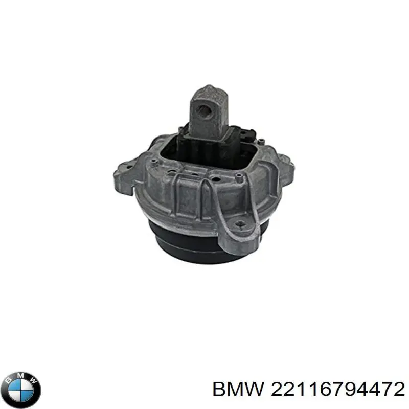 Coxim (suporte) direito de motor BMW 22116794472