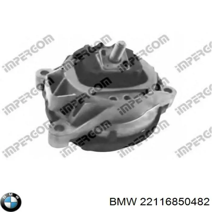 Compre 22116850482 BMW Coxim (suporte) direito de motor