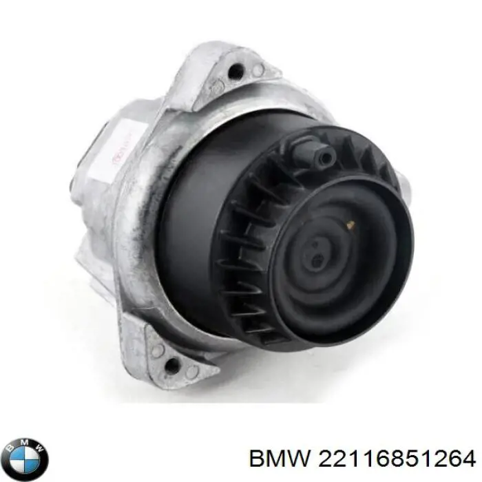 22116851264 BMW Coxim (suporte) direito de motor