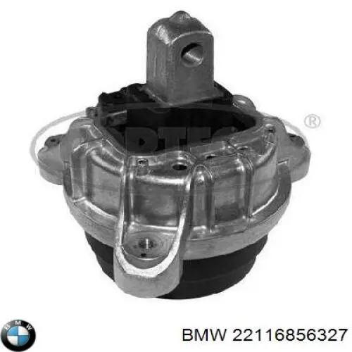 Coxim (suporte) esquerdo de motor 80005042 Corteco