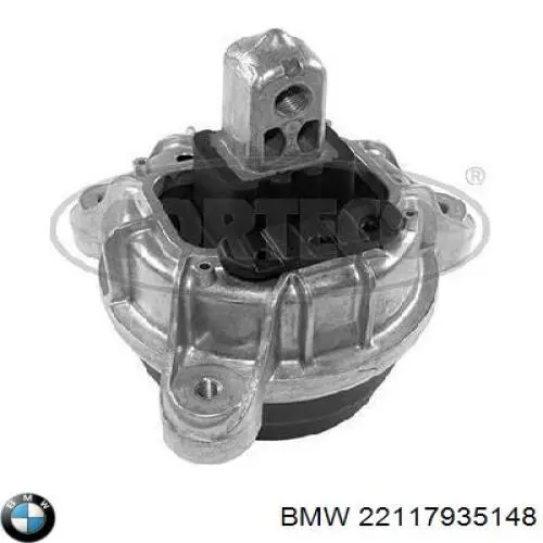 22117935148 BMW Coxim (suporte) direito de motor