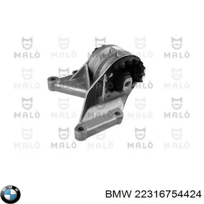 22316754424 BMW Coxim de transmissão (suporte da caixa de mudança)