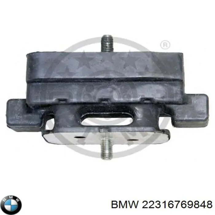 Compre 22316769848 BMW Coxim de transmissão (suporte da caixa de mudança)