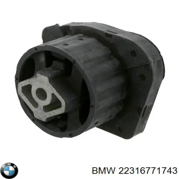 Coxim de transmissão (suporte da caixa de mudança) BMW 22316771743 preço, a partir de 41,46 USD