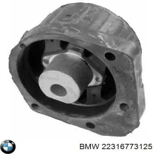 22316773125 BMW Coxim de transmissão (suporte da caixa de mudança)